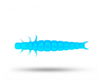 High5Lures Larva - Baby Blue White UV